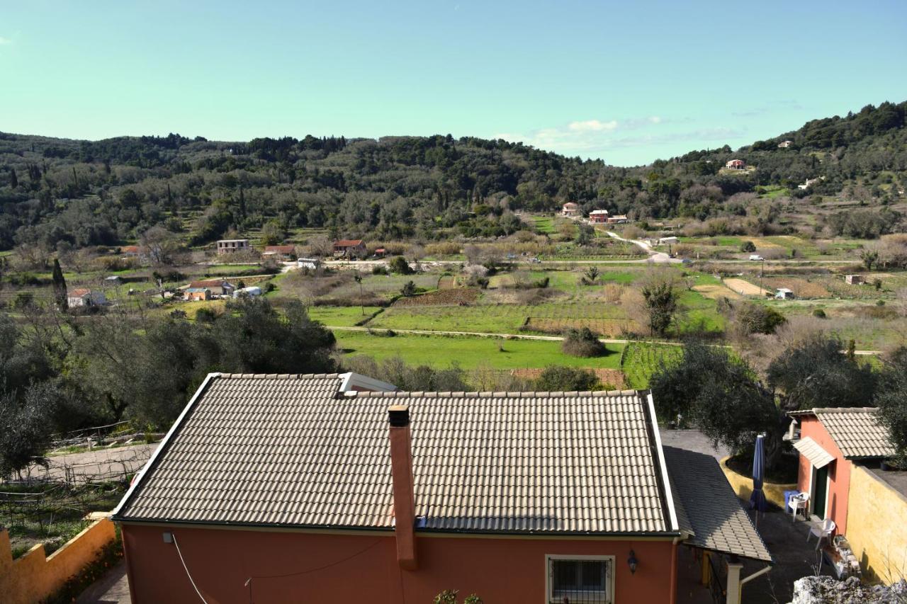Villa Skafonas Sinarades Bagian luar foto